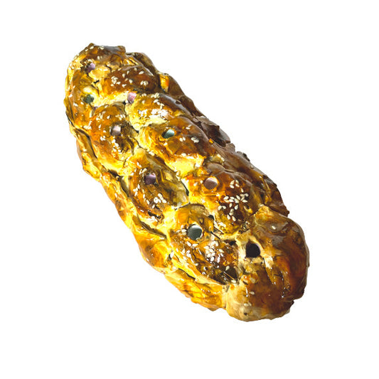 Exclusive Challah Menorah by Janie Korn HOLIDAY Afternoon Light Exclusive 